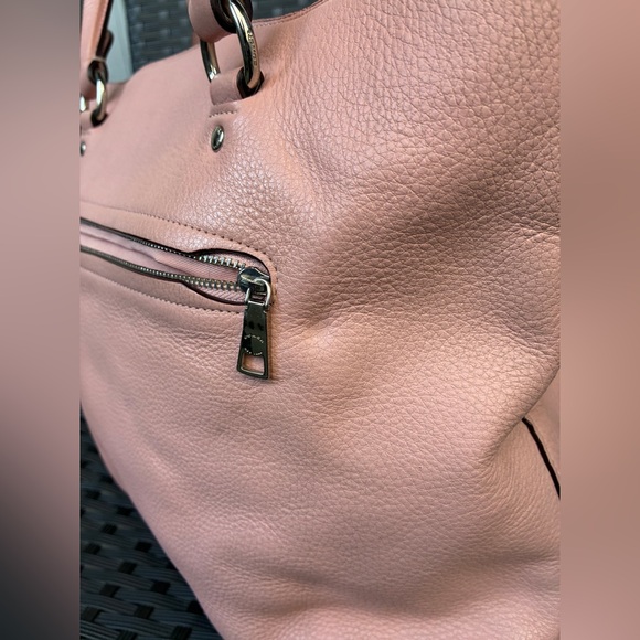 COACH Pink Bag.Leather Pink Bag. - Picture 8 of 14